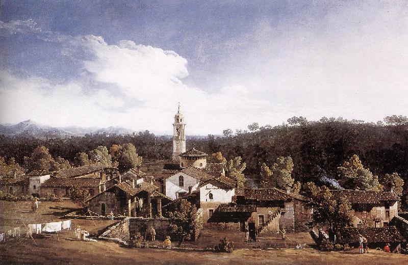 Bernardo Bellotto View of Gazzada near Varese